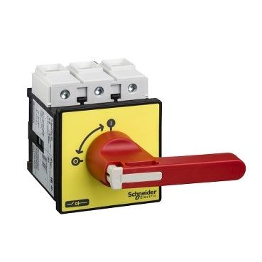 Vario Loadbreak Switch 125A 3P Panel Mnt 90x90mm Padlock
