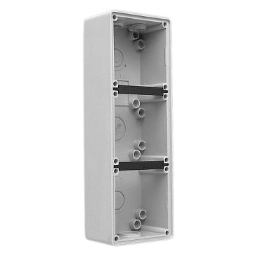 Enclosure 3Gang IP66 Grey
