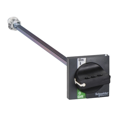 Rotary Handle Ext Front Black for INS250