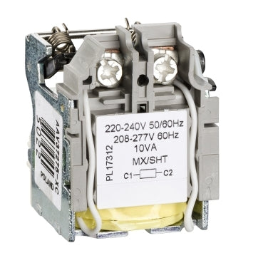 MX Shunt Release 220-240V 50/60Hz 208-277V 60Hz