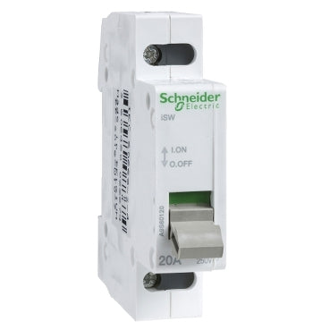 Acti9 Main Switch 1P 20A 250V