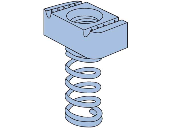 Spring Nut P1006M6Z Zinc Plated
