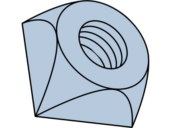 Swivel Nut P2679 10Z Zinc Plated