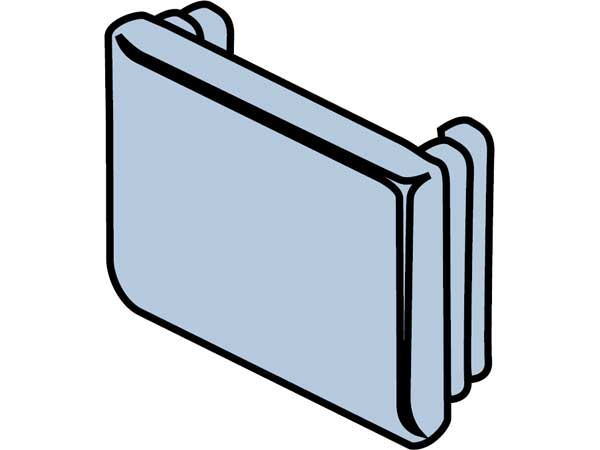 End Cap P3300/ P4000 Plastic