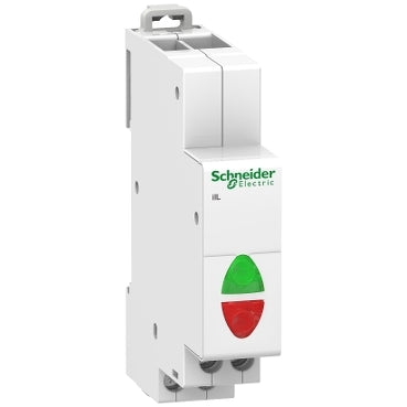 Neon Light Indicator Green/Red 230V