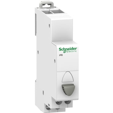 Acti9 Pbutton 1N/O 20A 250VAC Grey
