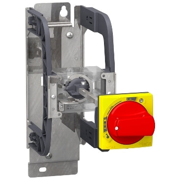 Tesys Door Handle Extension Interlock Red Yellow