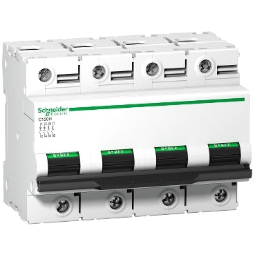 Acti9 C120H MCB 4P 80A 15kA C-Curve