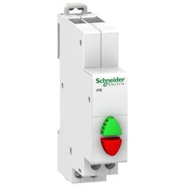 Acti9 Pbutton Double 1N/O 1N/C 20A 250VAC Grey