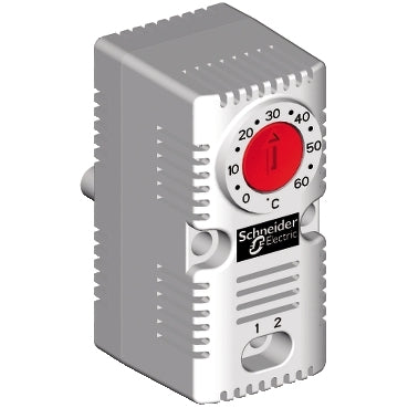 Thermostat Fan Control 10A 250VAC 0-60Deg NC Red