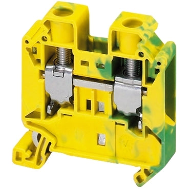 NSY Screw Terminal 16mm 2pt Green/Yellow Protective Earth
