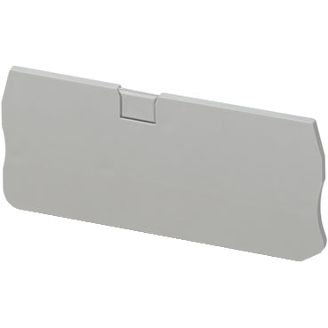 NSY End Cover 4pt Grey for 2.5mm Spring Terminal