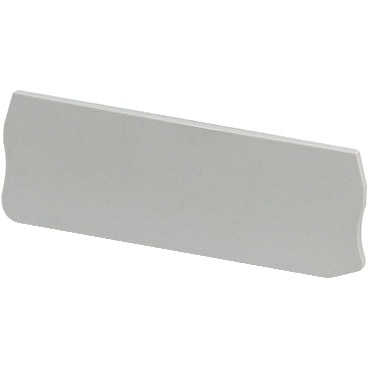 NSY End Cover 4pt Grey for 4mm Spring Terminal