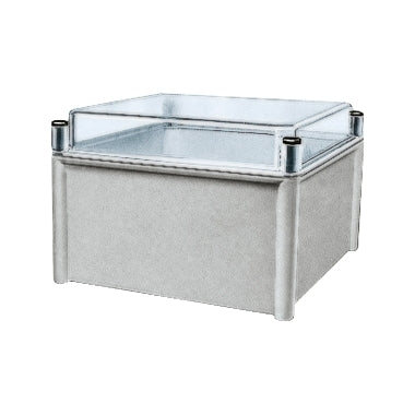 Enclosure Polyester 180 x 270 x 180mm Clear Lid Polycarb