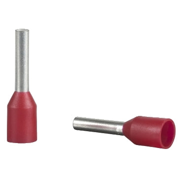 DZ5 Ferrule Cable End 1mm Red (Pkt100)