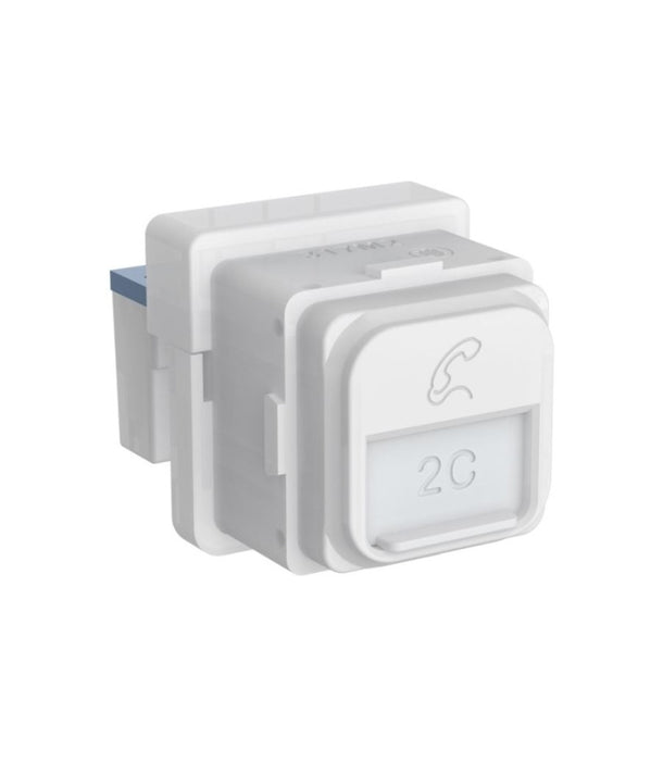 Iconic Module Telephone Jack 2Wire