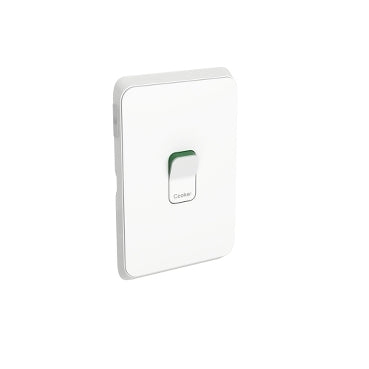 Iconic Range Switch 2P 45A 250V White