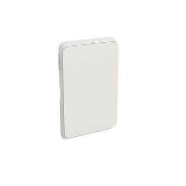 Iconic Cover Plate Skin Blank Vert/Horiz Cool Grey