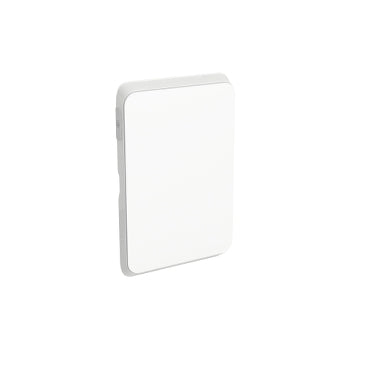 Iconic Cover Plate Skin Blank Vert/Horiz White