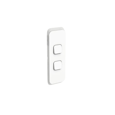 Iconic Cover Plate Skin Architrave Double White