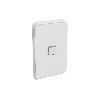 Iconic Cover Plate Skin Single V/H Cool Grey