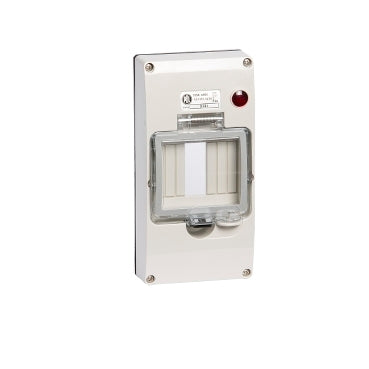 MCB /RCD Cover with Din Rail Grey