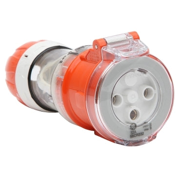 Cord Connector 3Pin 32A 250V 1Ph IP66