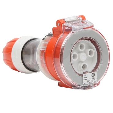 Cord Connector 4Pin 16A 500V 3Ph IP66