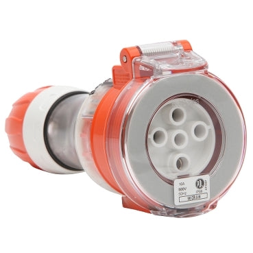 Cord Connector 5Pin 16A 500V 3Ph IP66