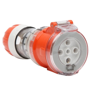 Cord Connector 5Pin 40A 500V 3Ph IP66