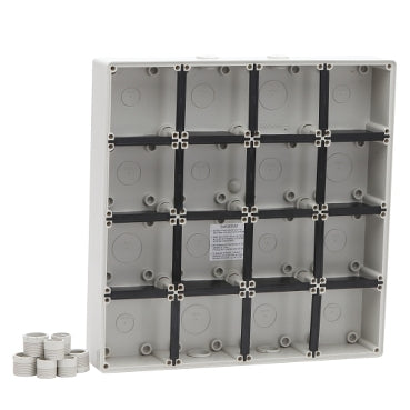 Enclosure 16Gang IP66 Grey