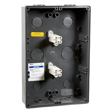 Enclosure 6Gang IP66 Chemical Grey