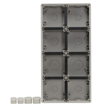 Enclosure 8Gang IP66 Grey