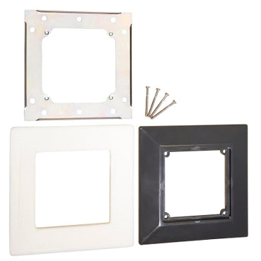 Flush Surround 1Gang IP66 Chemical Grey