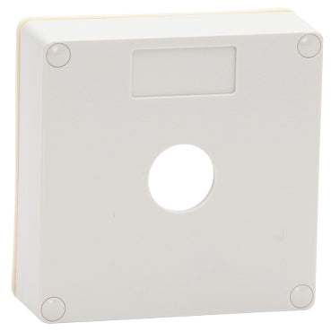 Pbutton Lid 1Hole IP66 Grey