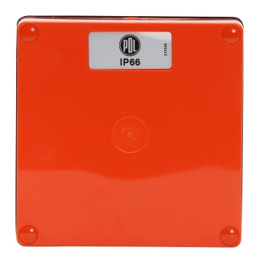 Enclosure Lid 1Gang White