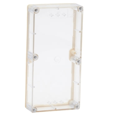 Enclosure Lid 2Gang Clear