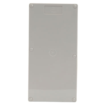 Enclosure Lid 2Gang Grey