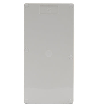 Enclosure Lid 2Gang White