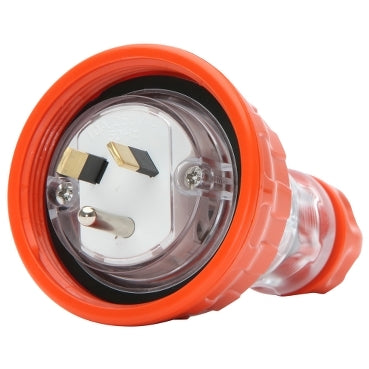Plug 3Pin 10A 250V 1Ph IP66 Round Pin