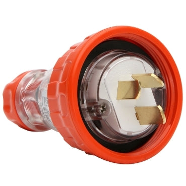 Plug 3Pin 20A 250V 1Ph IP66 Flat Pin