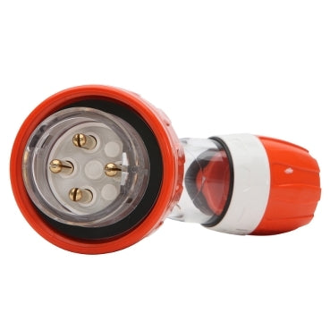 Plug Angled 4Pin 20A 500V 3Ph IP66