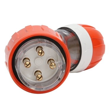Plug Angled 4Pin 32A 500V 3Ph IP66