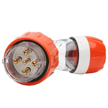 Plug Angled 5Pin 40A 500V 3Ph IP66