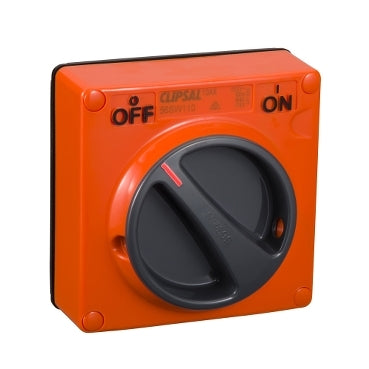 Switch 10A 1P 250V IP66 Orange