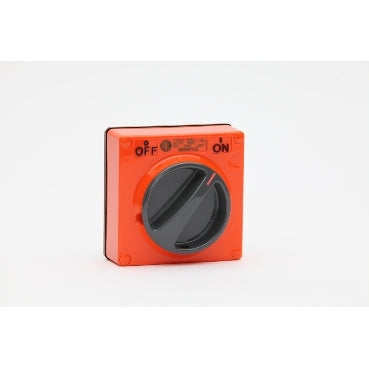 Switch 32A 1P 250V IP66 Orange