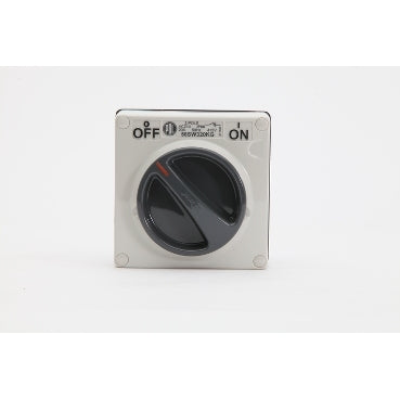 Switch Motor Rated 20A 3P 500V IP66 Grey