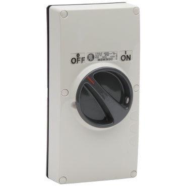 Switch 2Gang 63A 3P 500V IP66 Grey