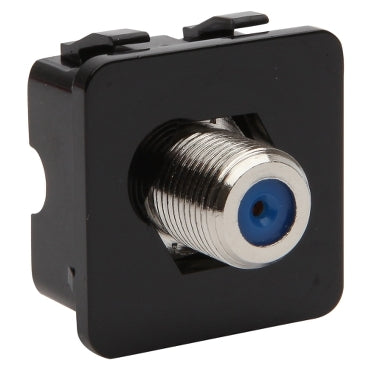 Module F-Type Connector Black