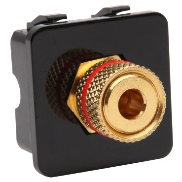 Module Black Banana Connector Red Audio Colour